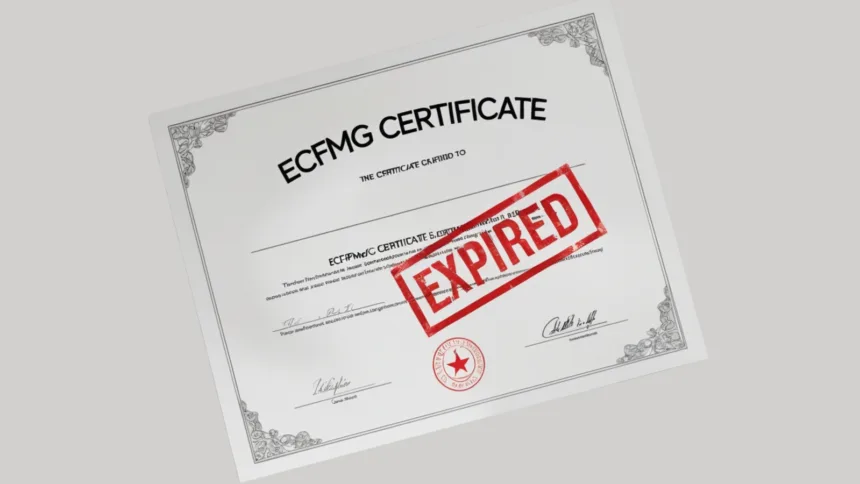 ECFMG Certificate